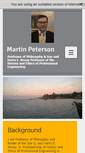 Mobile Screenshot of martinpeterson.org